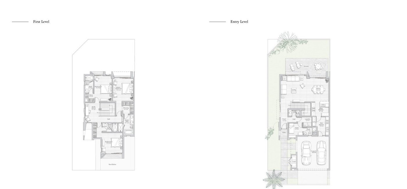 Townhouse 1 floor plan