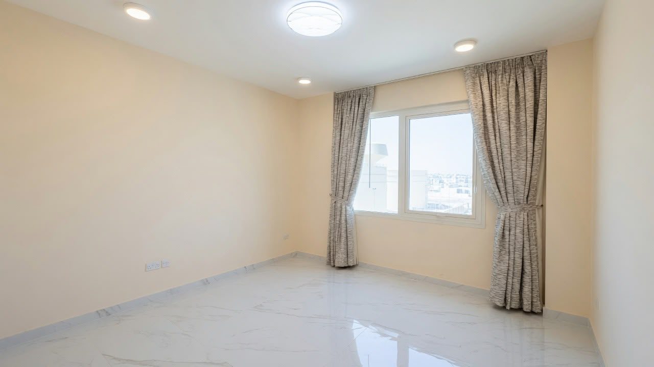 Three-Bedroom Semi-Furnished Apartment with Gym