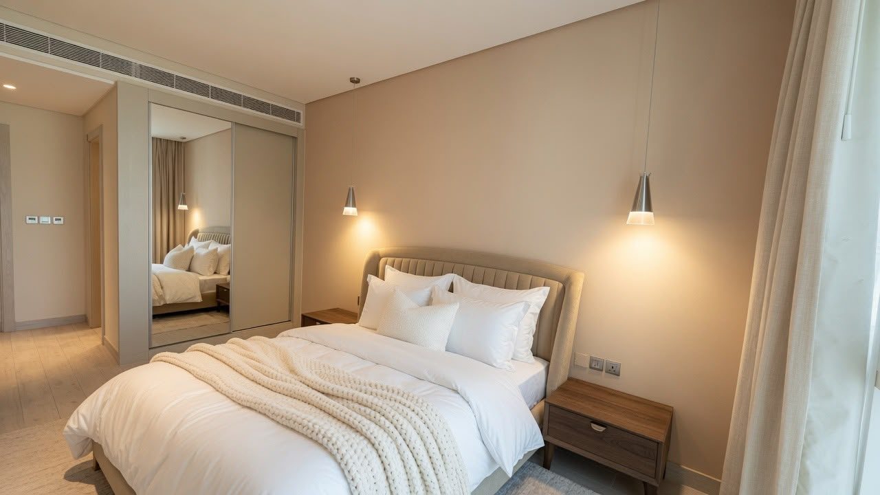 Fully Furnished 80sqm Apartment with Balcony