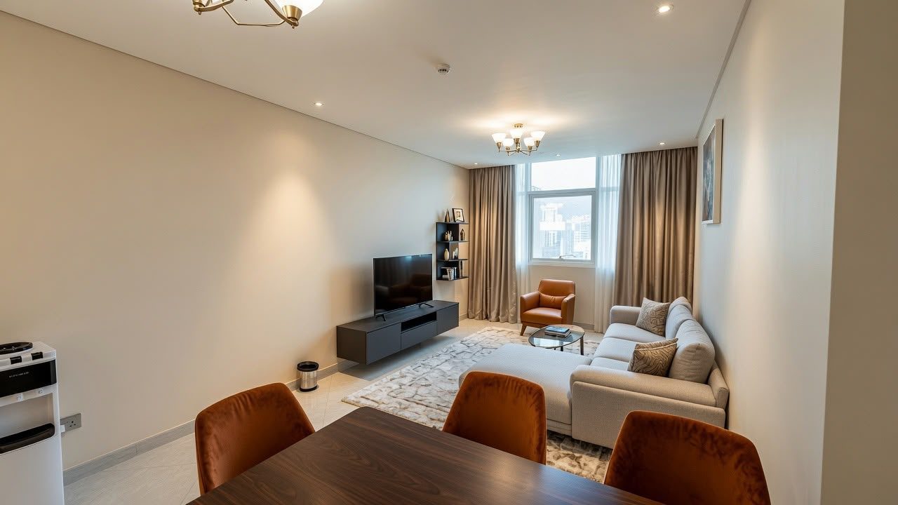 Fully Furnished 80sqm Apartment with Balcony