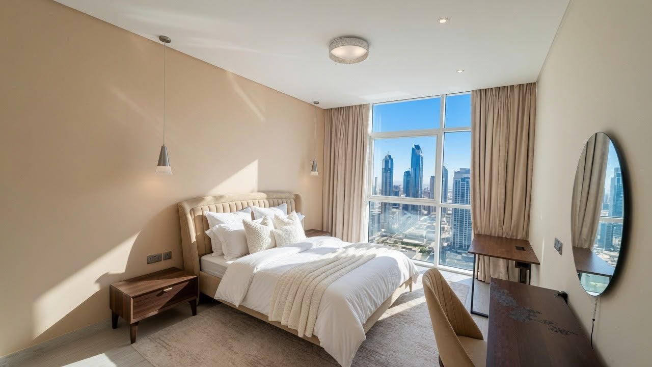 Fully Furnished 80sqm Apartment with Balcony