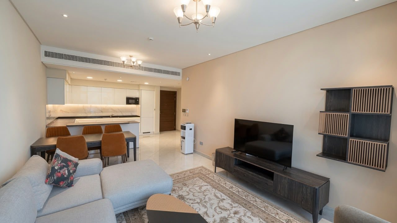 Two-Bedroom Apartment with Four Bathrooms