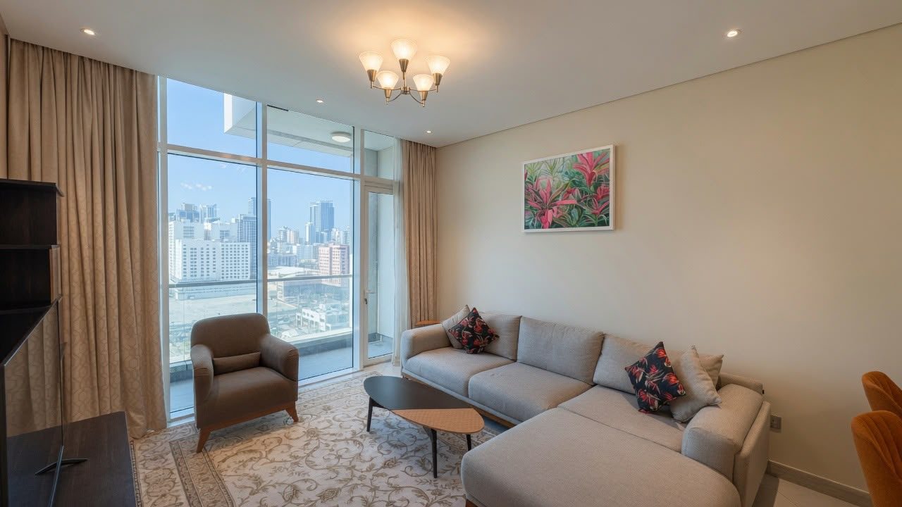 Two-Bedroom Apartment with Four Bathrooms