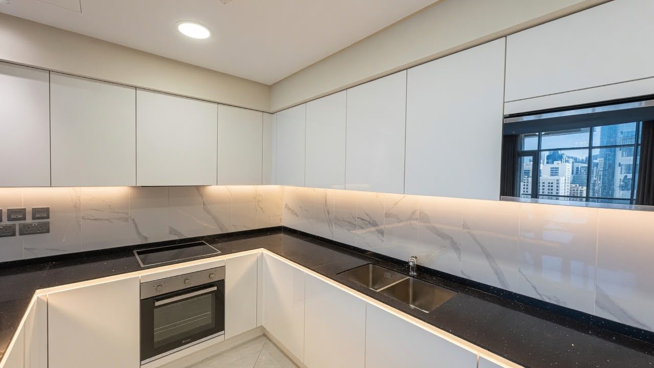 Two-Bedroom Apartment with Four Bathrooms