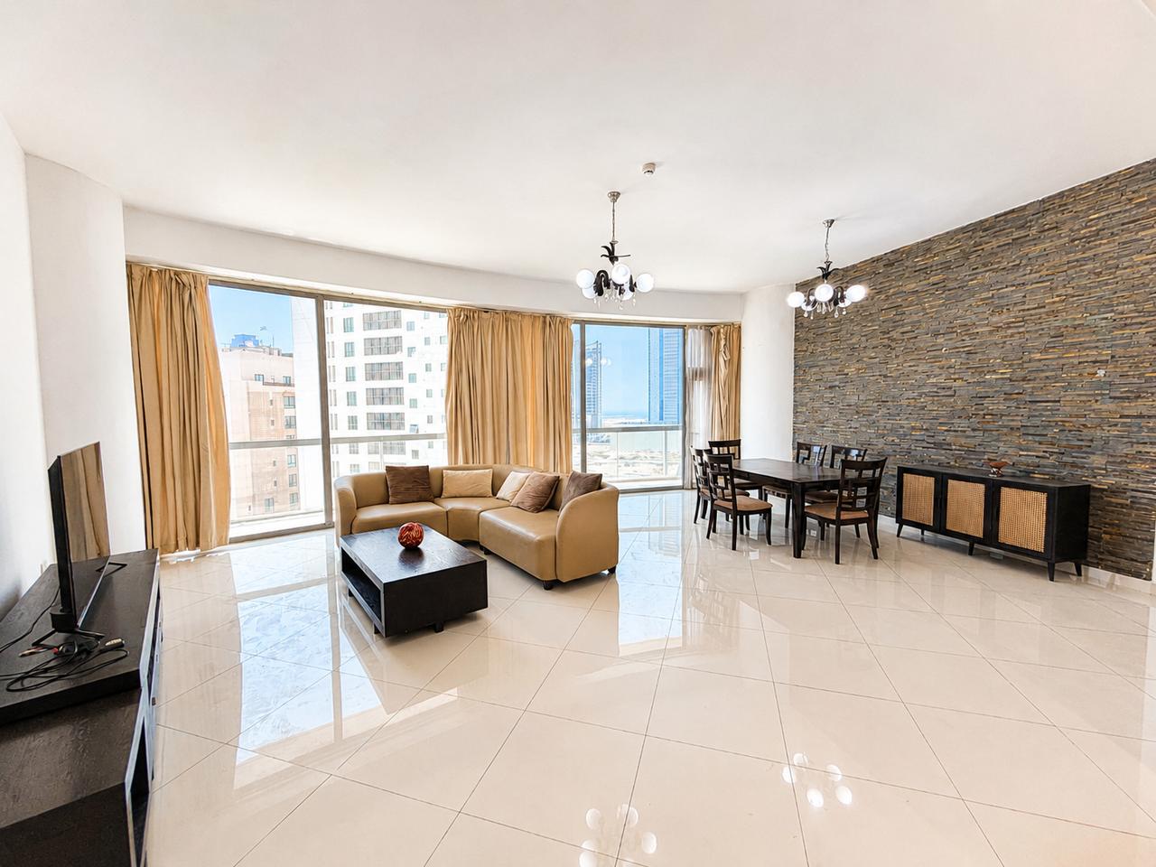 Two-Bedroom Apartment with Three Bathrooms