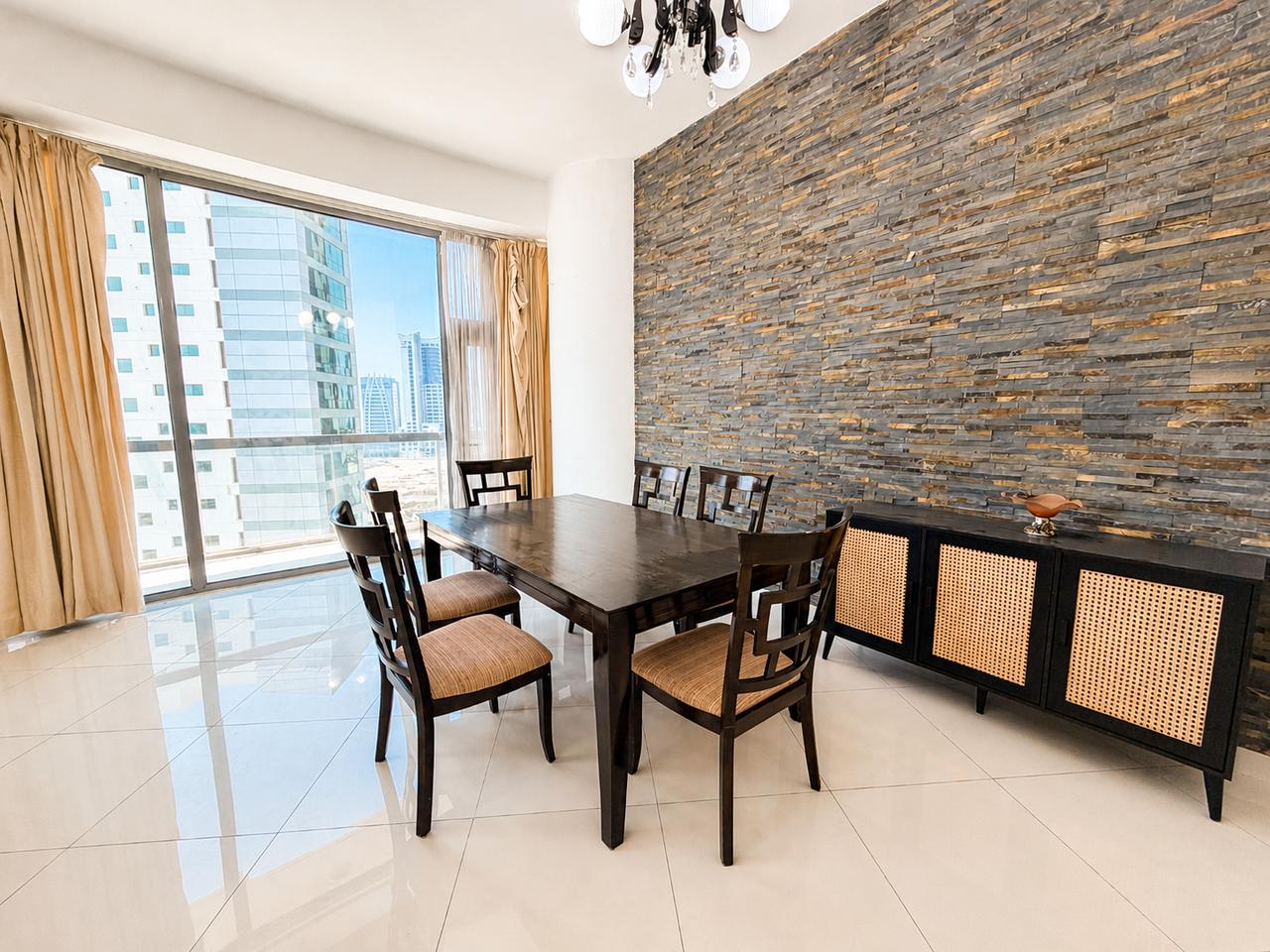 Two-Bedroom Apartment with Three Bathrooms