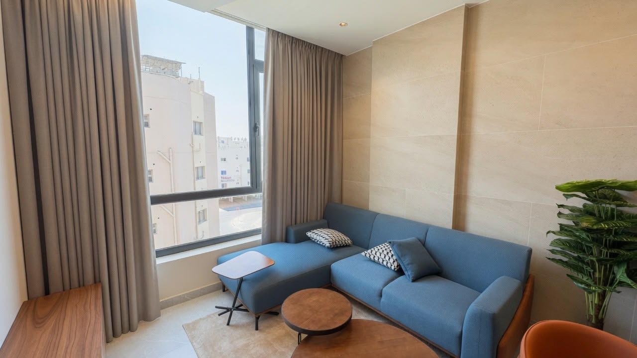 One-Bedroom Apartment, 90 sqm, Two Bathrooms
