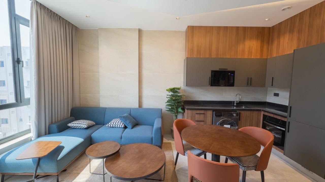 One-Bedroom Apartment, 90 sqm, Two Bathrooms