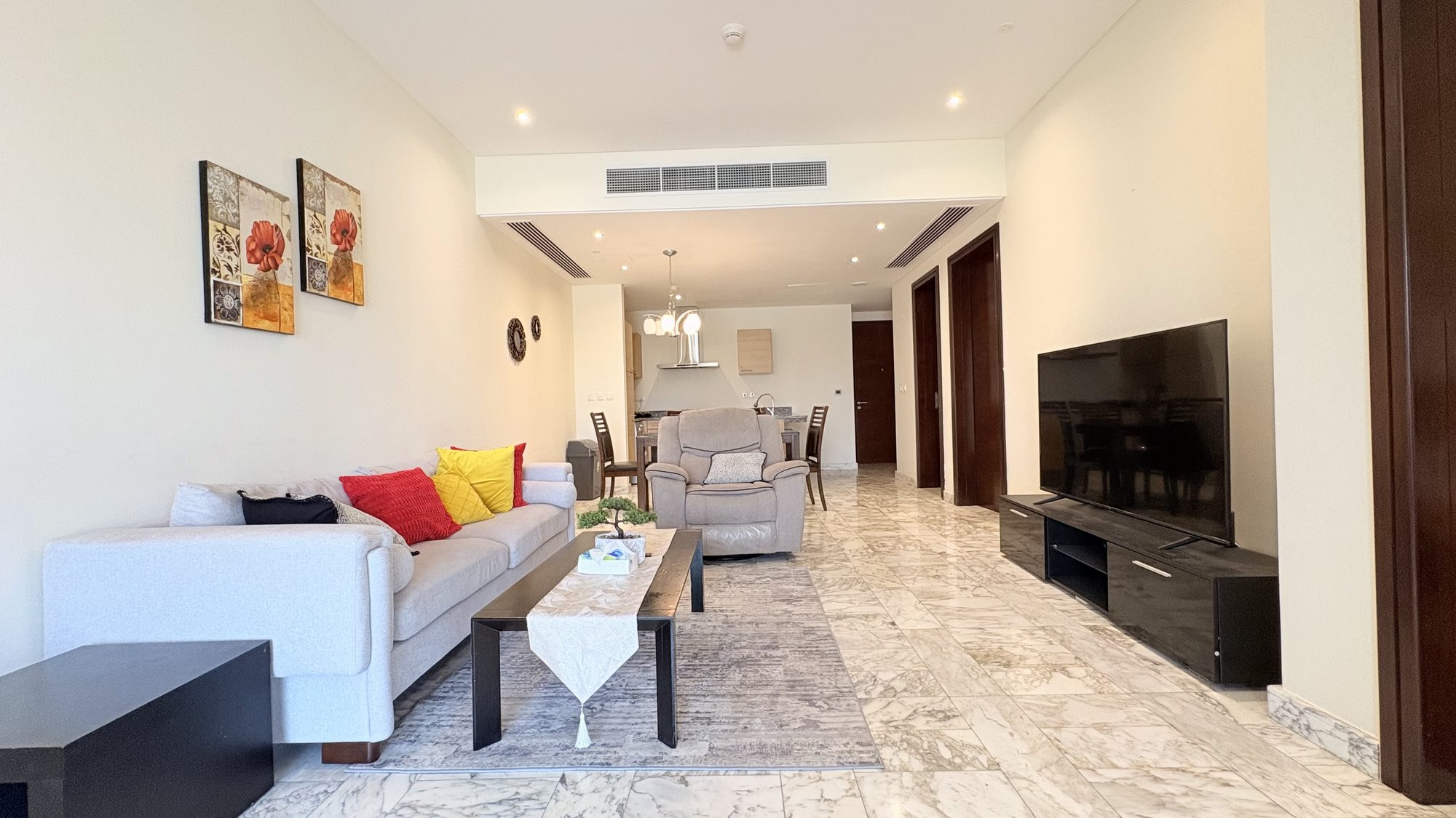 1 Bedroom Apartment with Water Views and Balcony