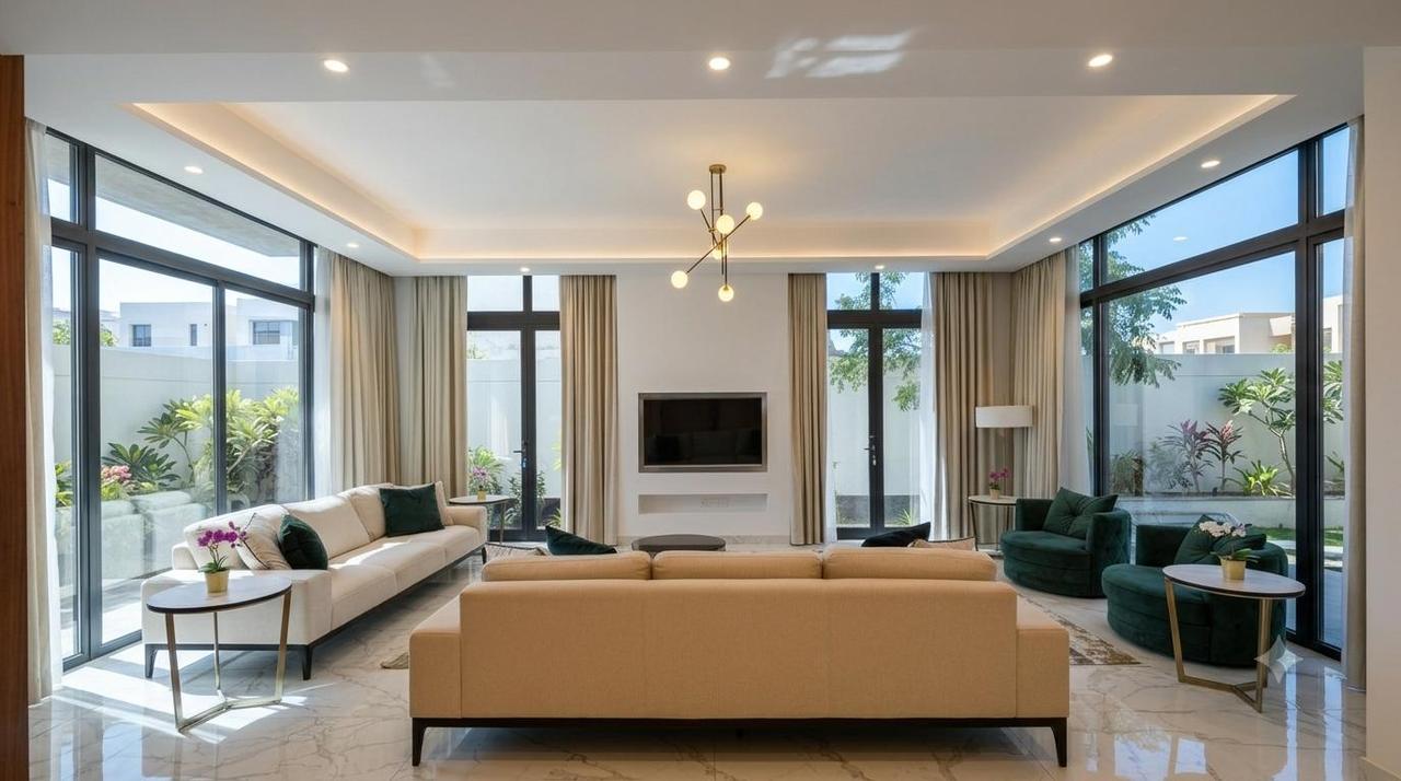 4-Bedroom Villa with Pool and Maids Room