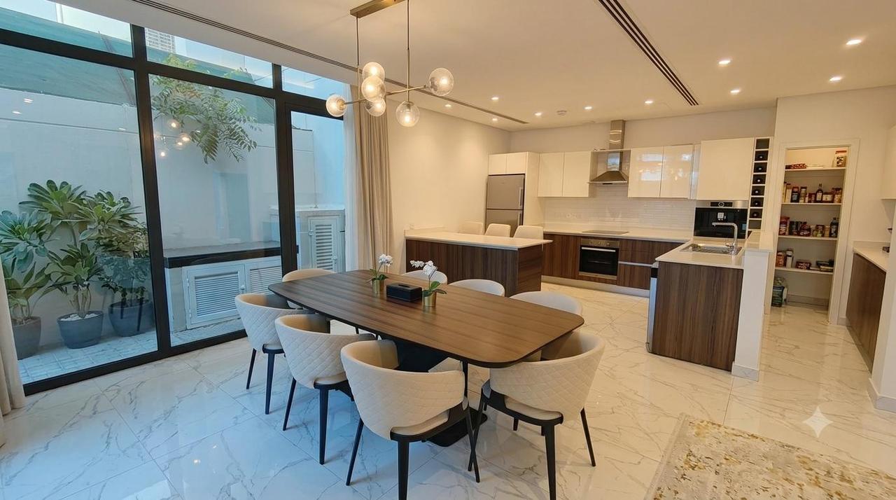 4-Bedroom Villa with Pool and Maids Room