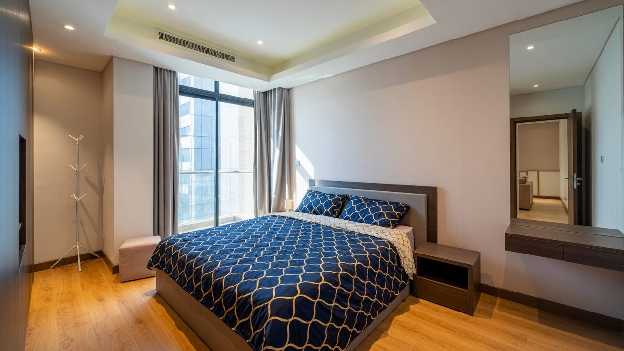 One-Bedroom Apartment with Balcony and Pool Access