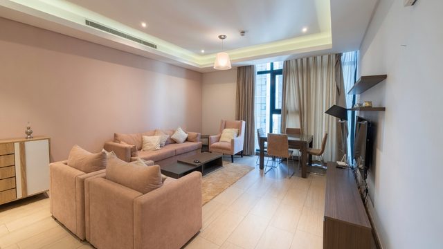 One-Bedroom Apartment with Balcony and Pool Access