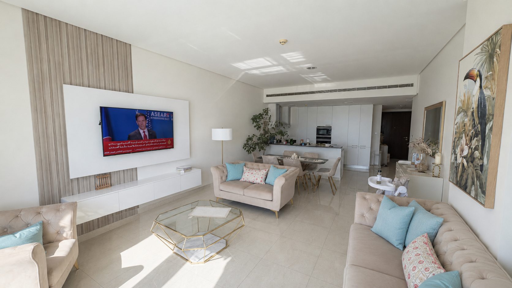Two-Bedroom Apartment with Water Views