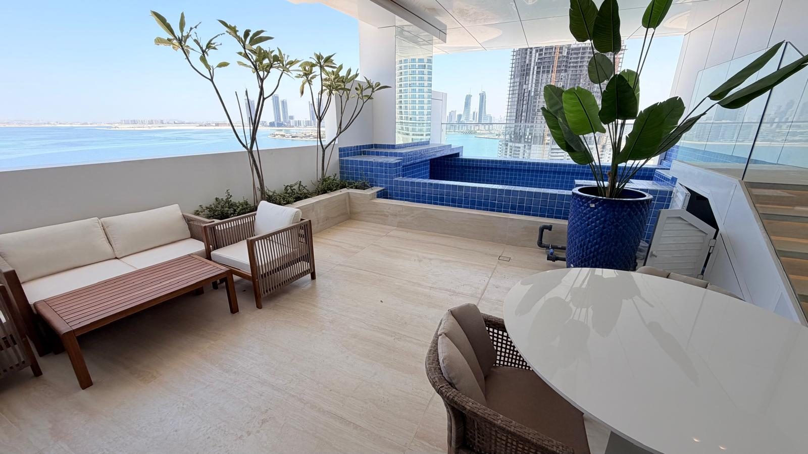 Three-Bedroom Apartment with Pool Access