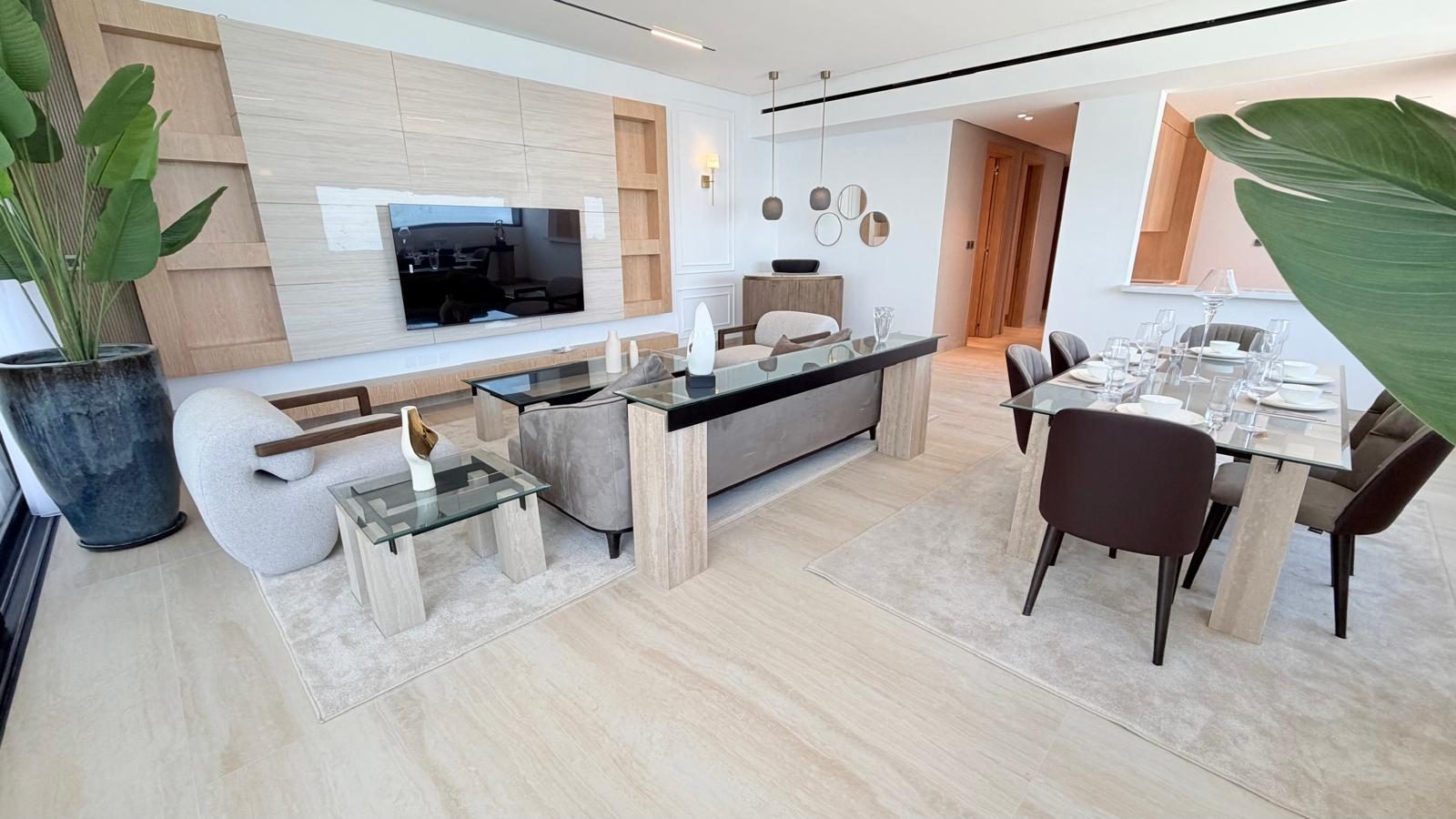 Three-Bedroom Apartment with Pool Access