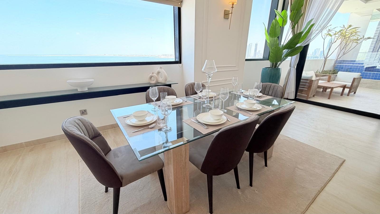 Three-Bedroom Apartment with Pool Access