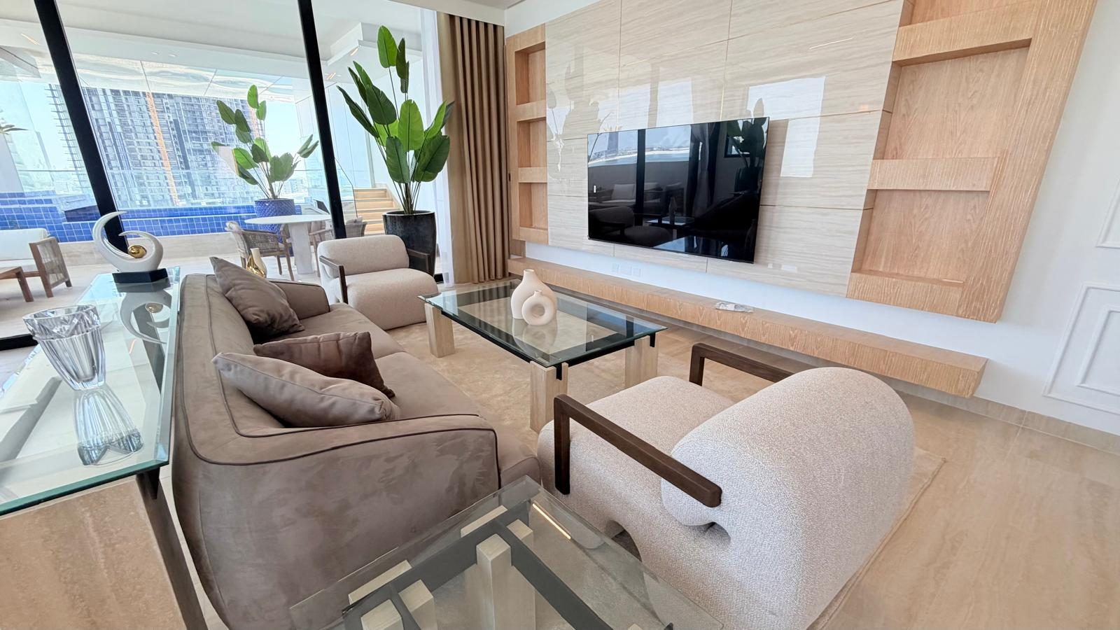 Three-Bedroom Apartment with Pool Access