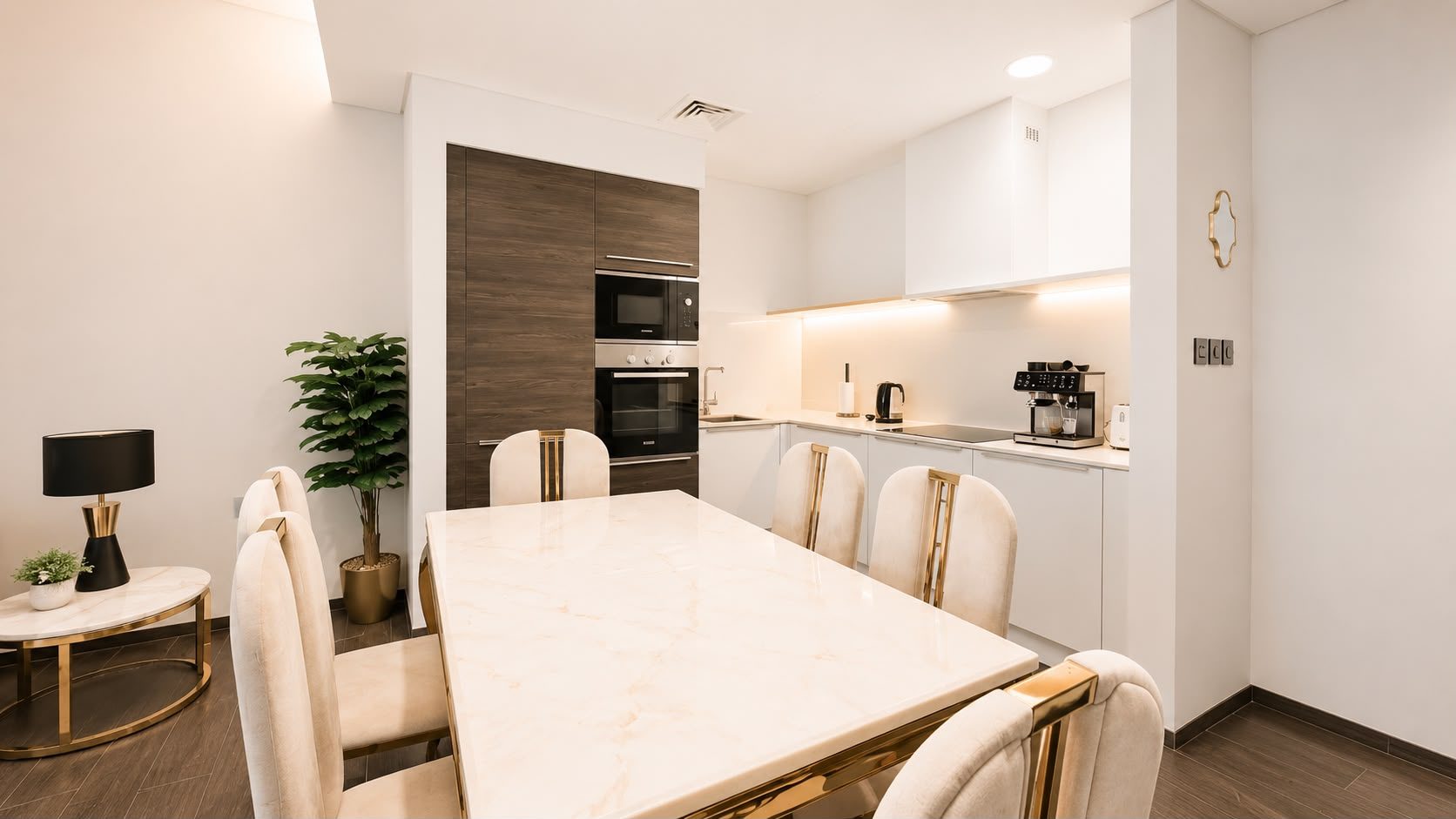One Bedroom Apartment with Two Bathrooms