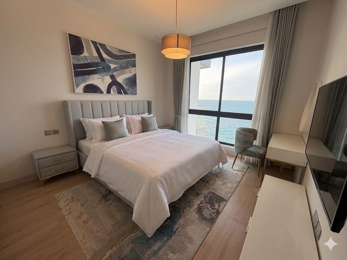Two-Bedroom Apartment with Water Views and Balcony