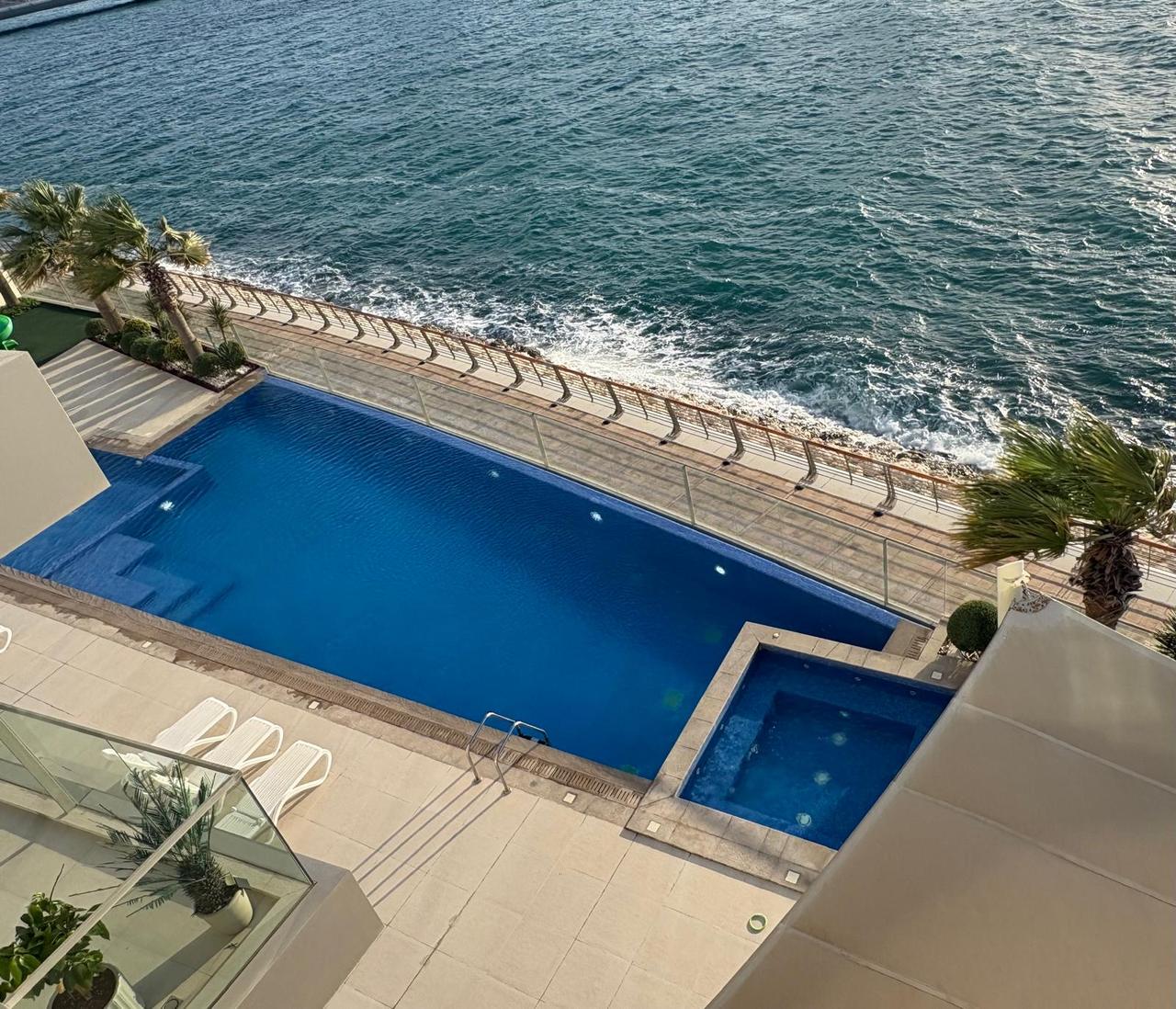 Two-Bedroom Apartment with Water Views and Balcony