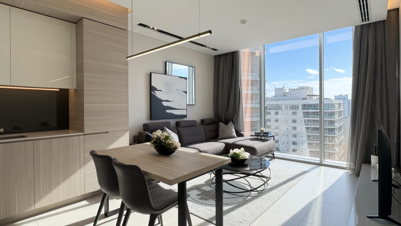 One Bedroom Apartment with Dual Bathrooms