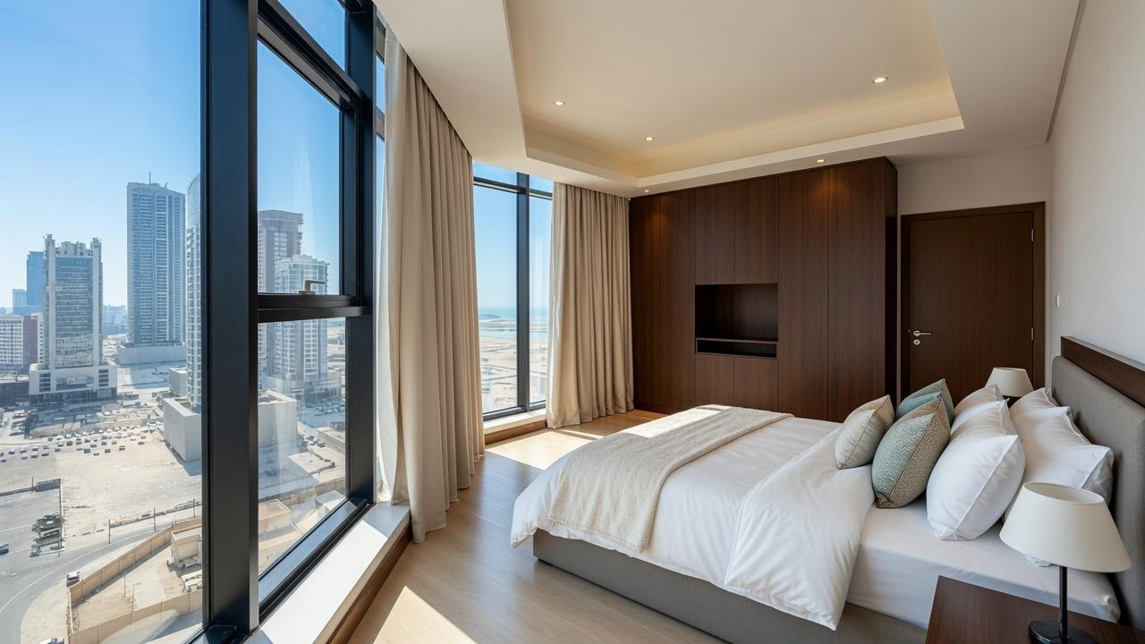 One-Bedroom Apartment with Pool and Gym