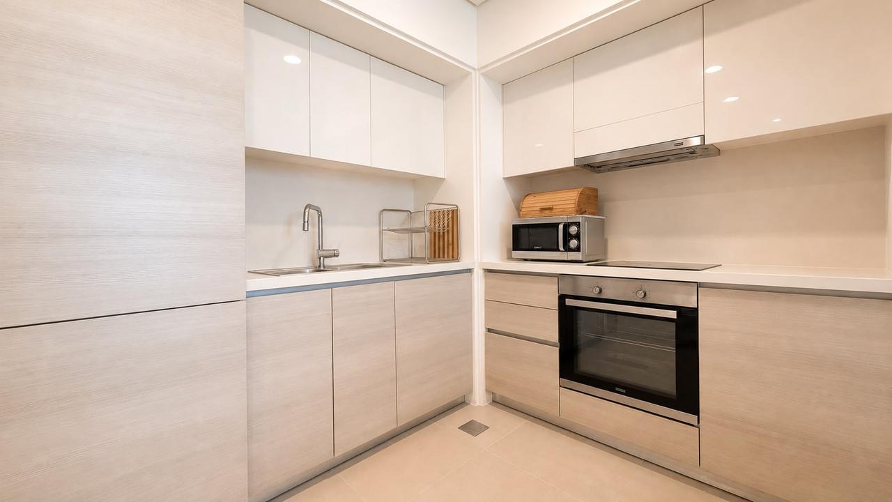 One-Bedroom Apartment with Waterfront Views