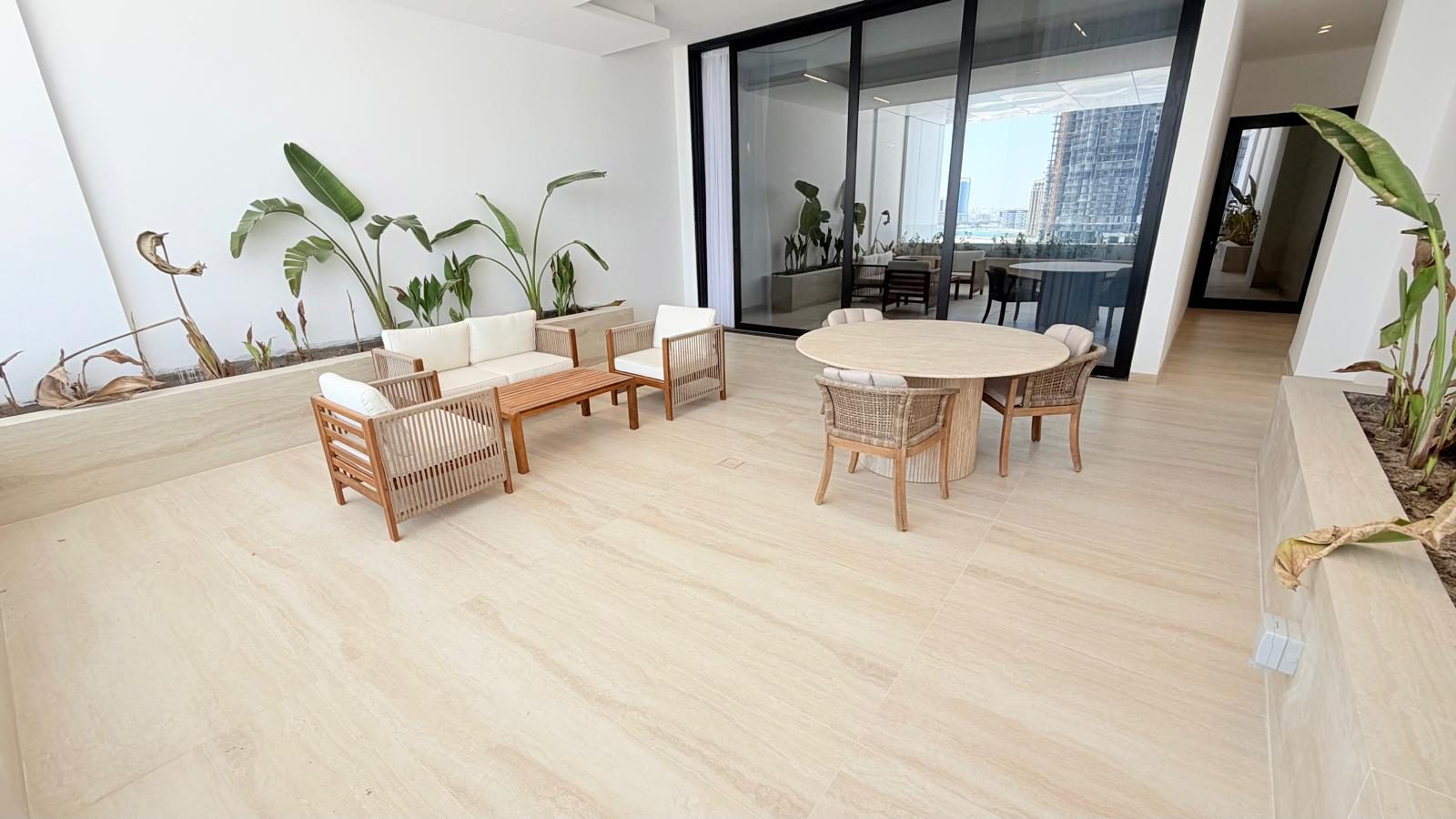 One Bedroom Apartment with Two Bathrooms