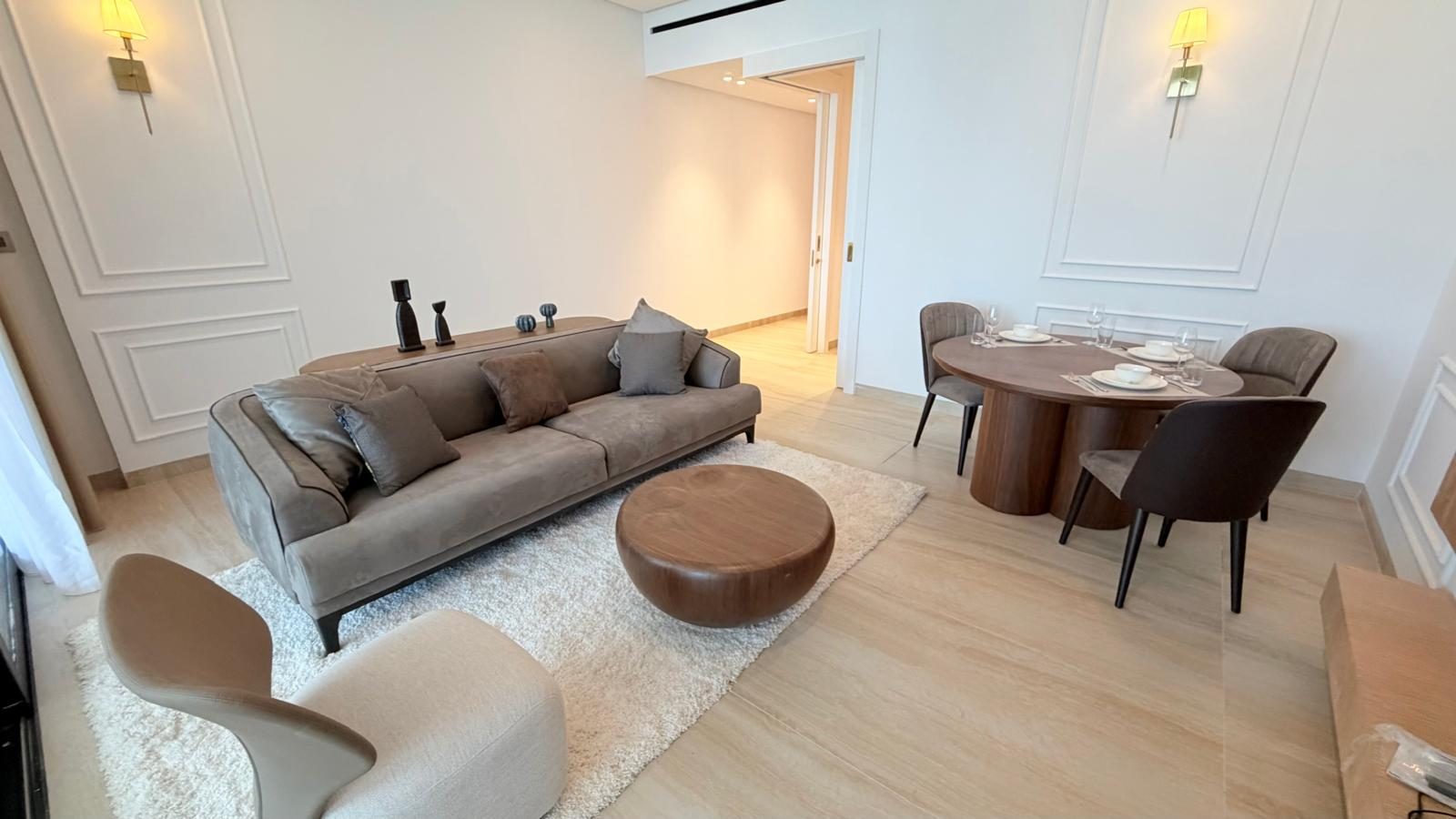 One Bedroom Apartment with Two Bathrooms