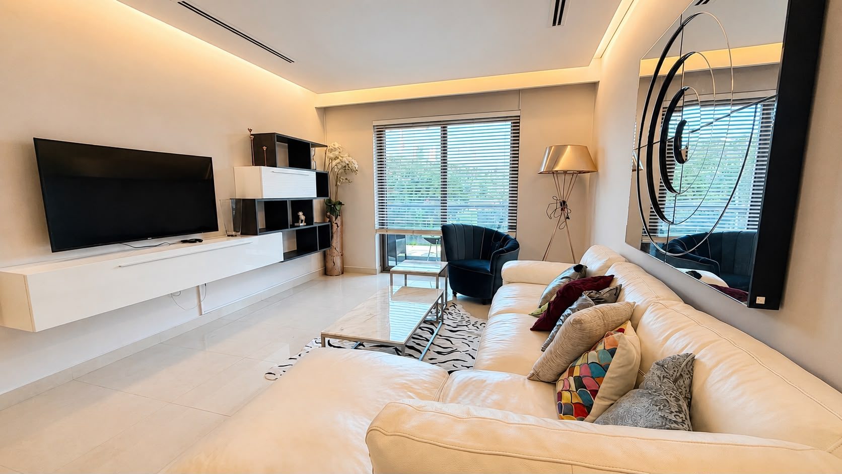 Two-Bedroom Apartment with Three Bathrooms