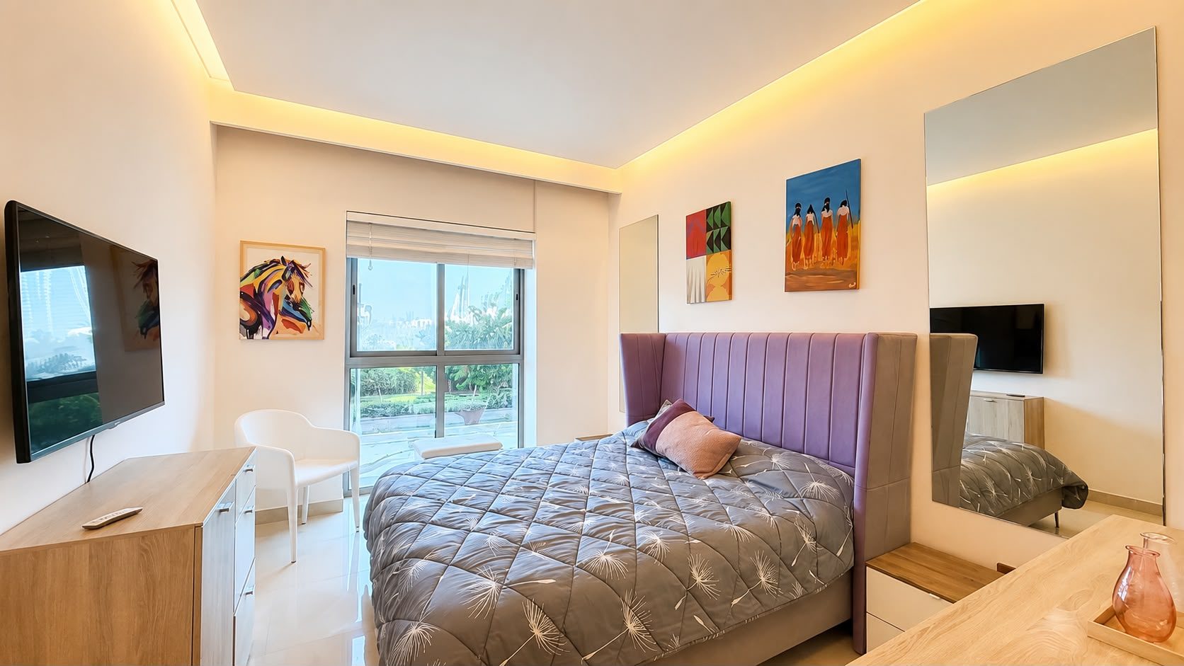 Two-Bedroom Apartment with Three Bathrooms