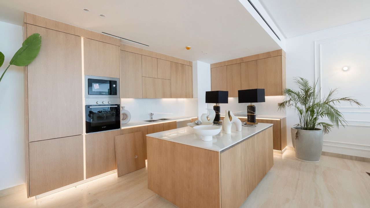Three-Bedroom Apartment with Maid's Room