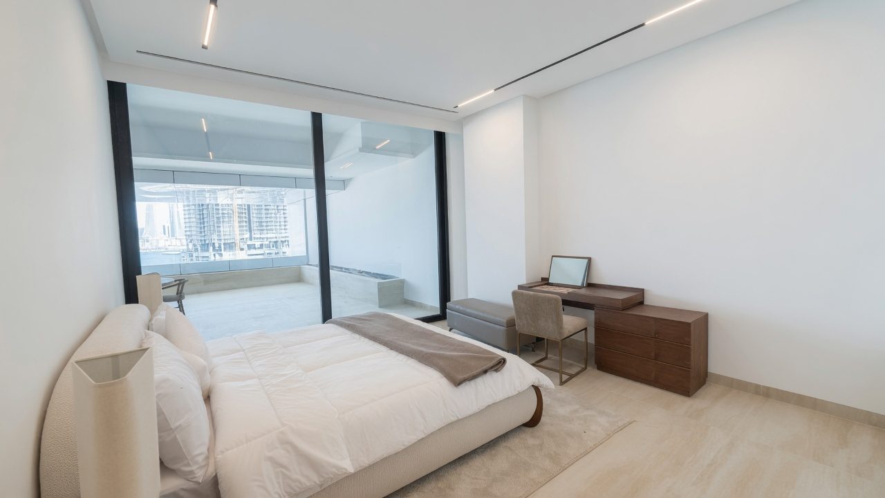 Three-Bedroom Apartment with Maid's Room