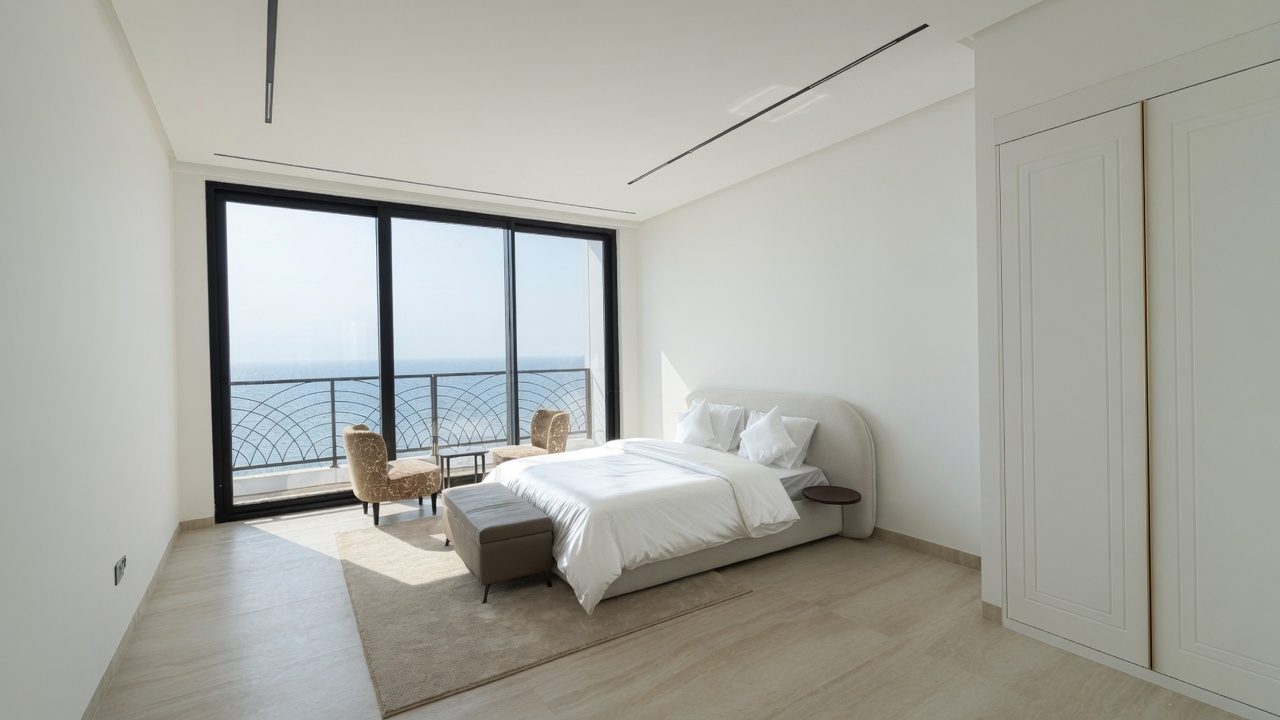 Three-Bedroom Apartment with Maid's Room