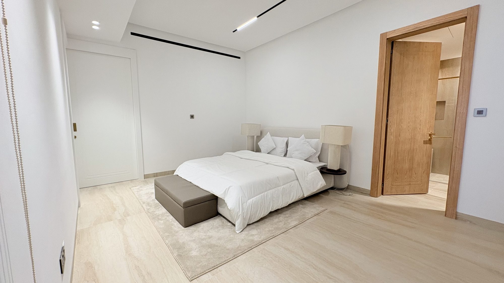 One-Bedroom Apartment with Private Garden and Water View