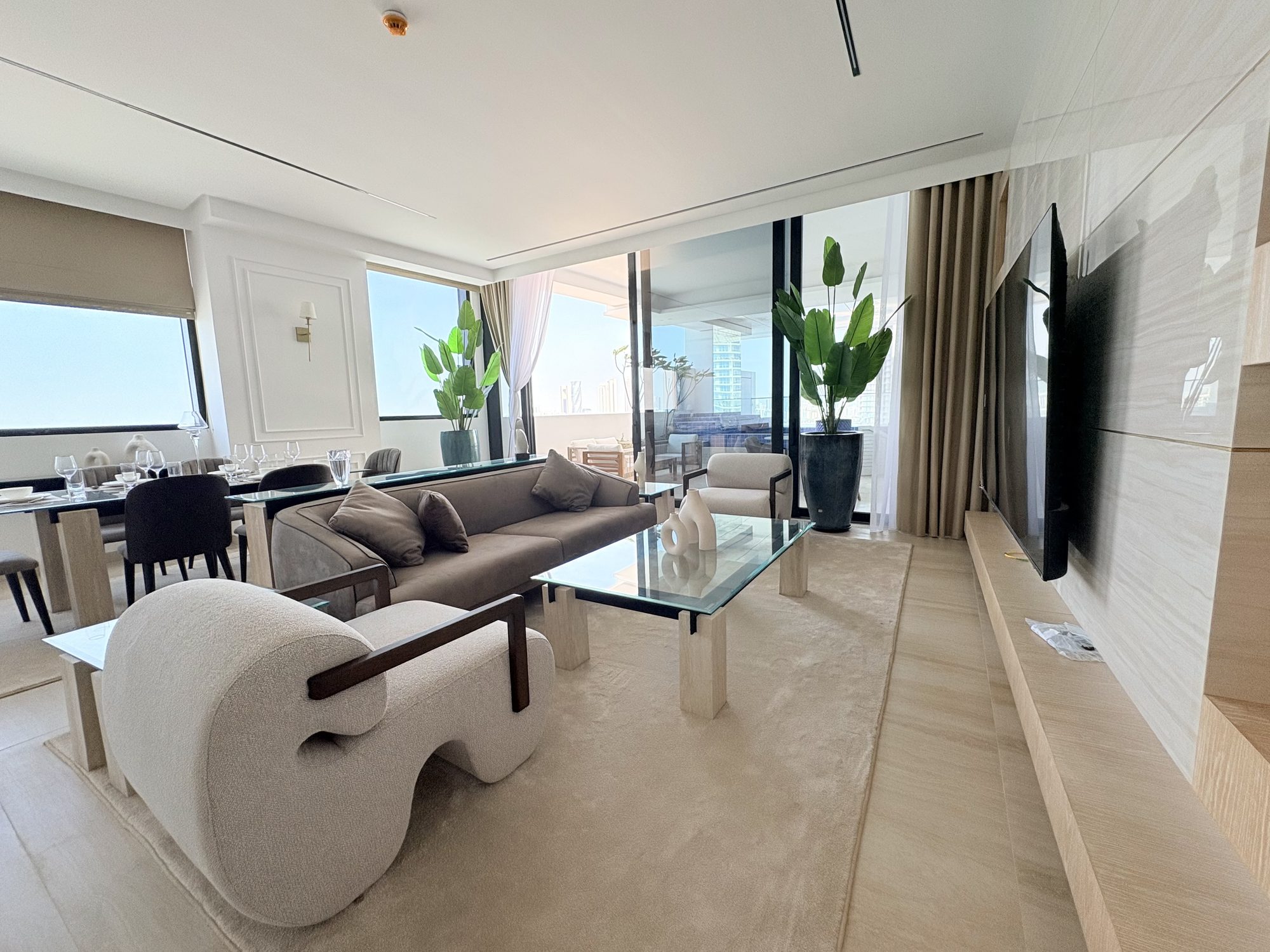 Three-Bedroom Apartment with Private Pool