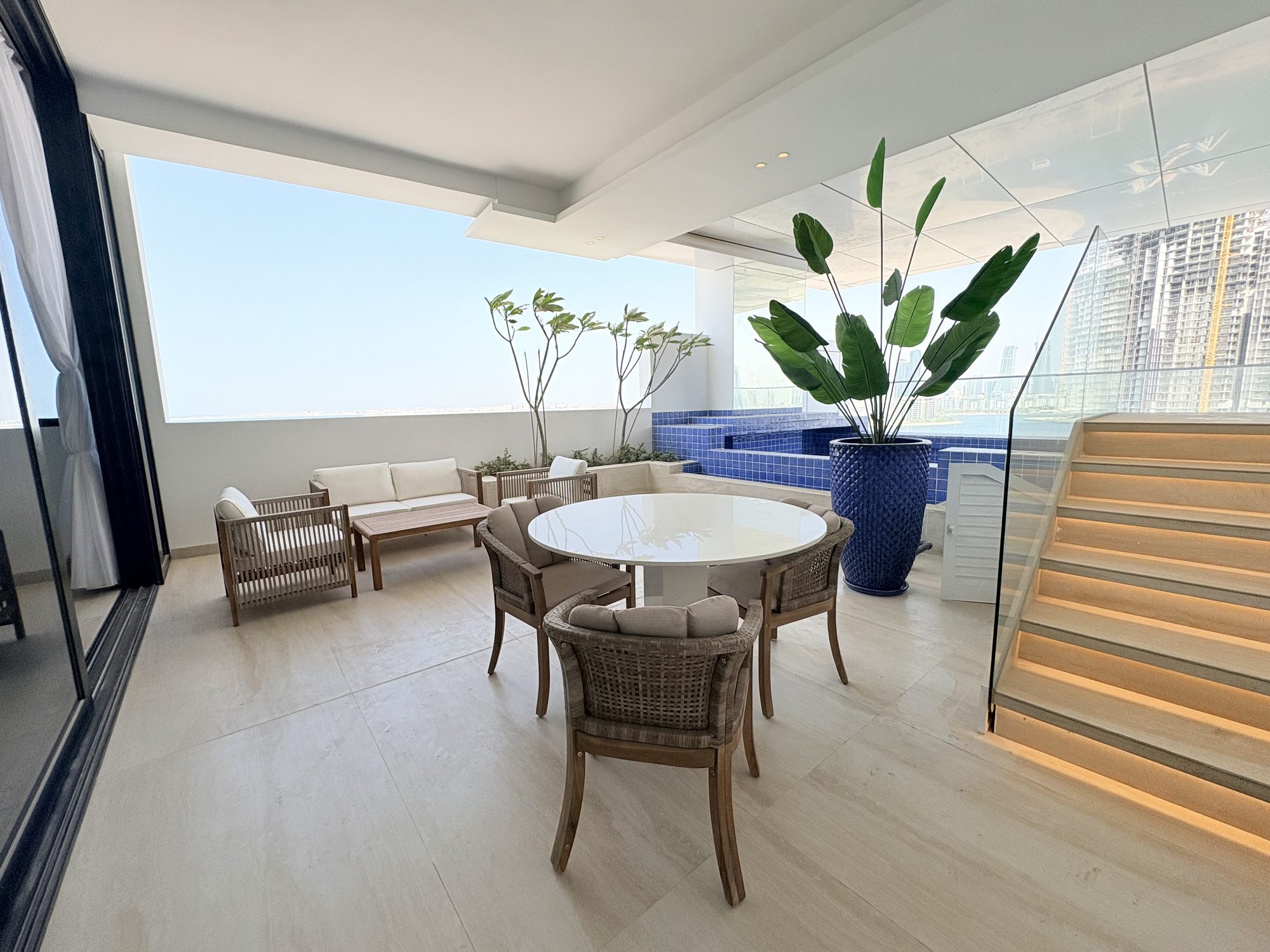 Three-Bedroom Apartment with Private Pool