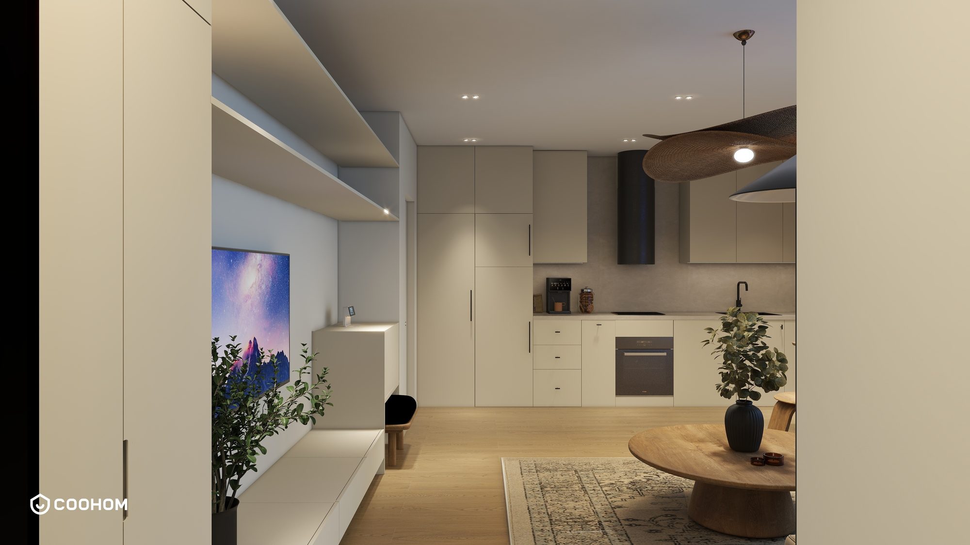 1 Bedroom Apartment with Dual Bathrooms