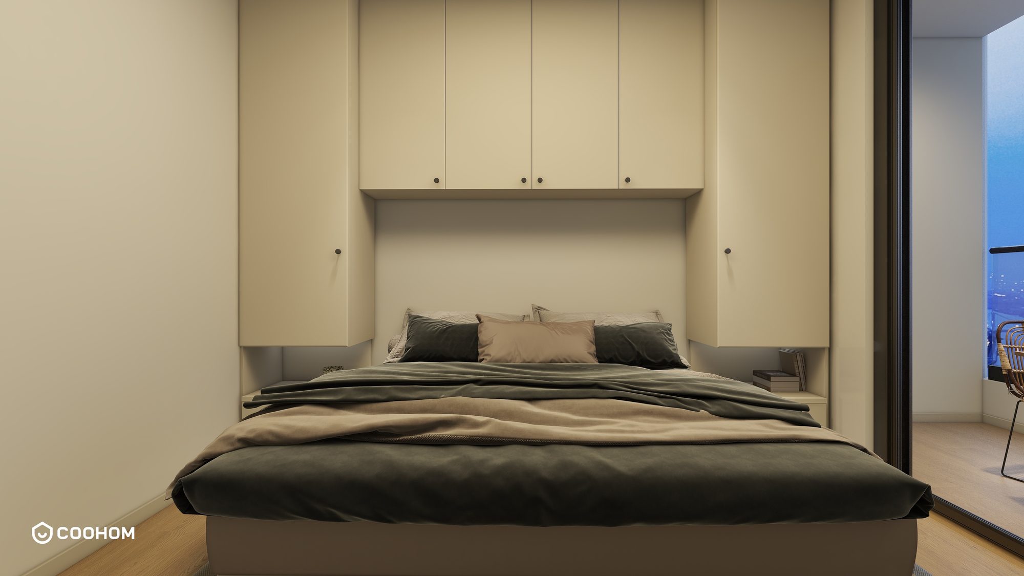 1 Bedroom Apartment with Dual Bathrooms