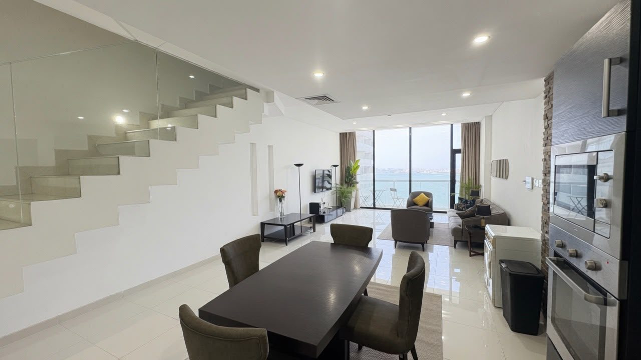 Two-Bedroom Duplex with Water Views