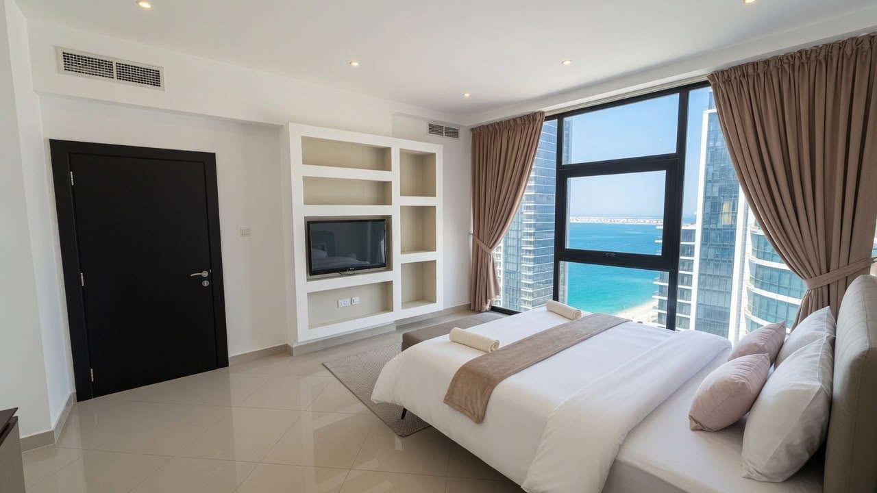 Two-Bedroom Apartment with Landmark Views