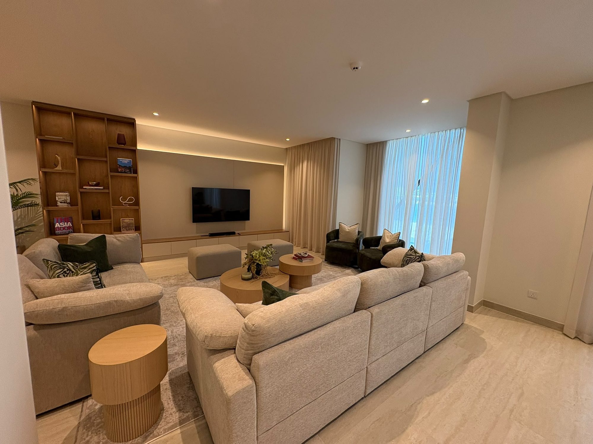 Three-Bedroom Duplex with Maid's Room and Pool