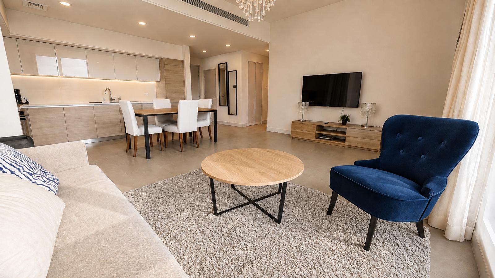 Two Bedroom Apartment with Dual Bathrooms