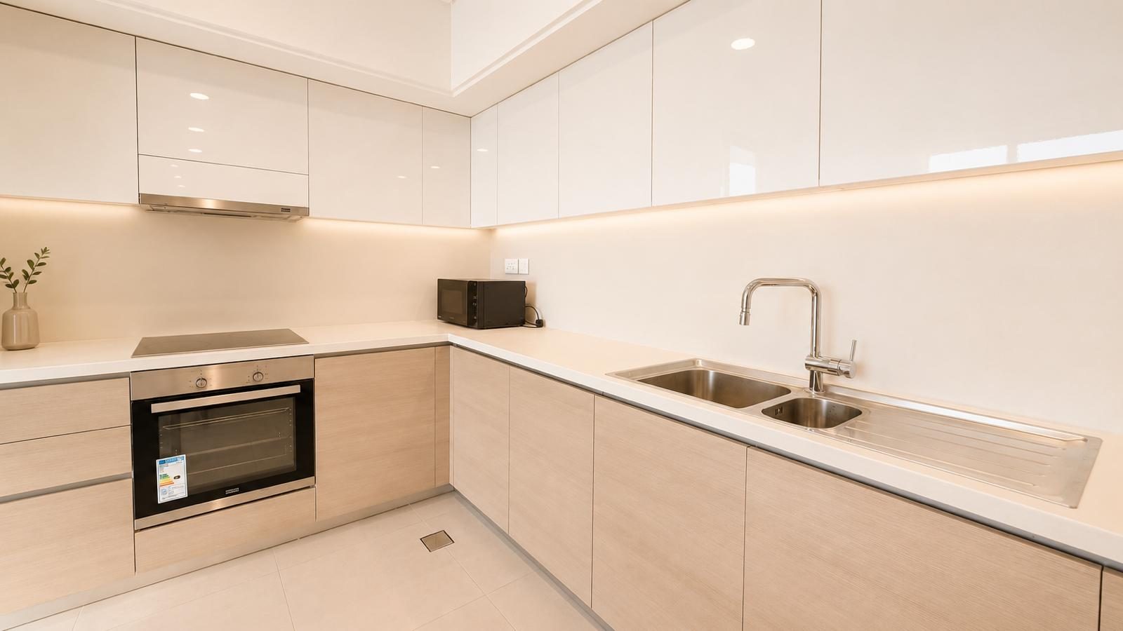 Two Bedroom Apartment with Dual Bathrooms