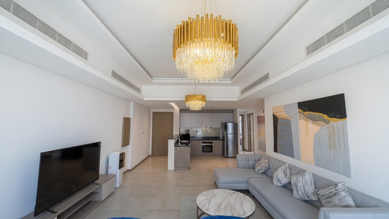 Three-Bedroom Apartment with Shared Wellness Facilities