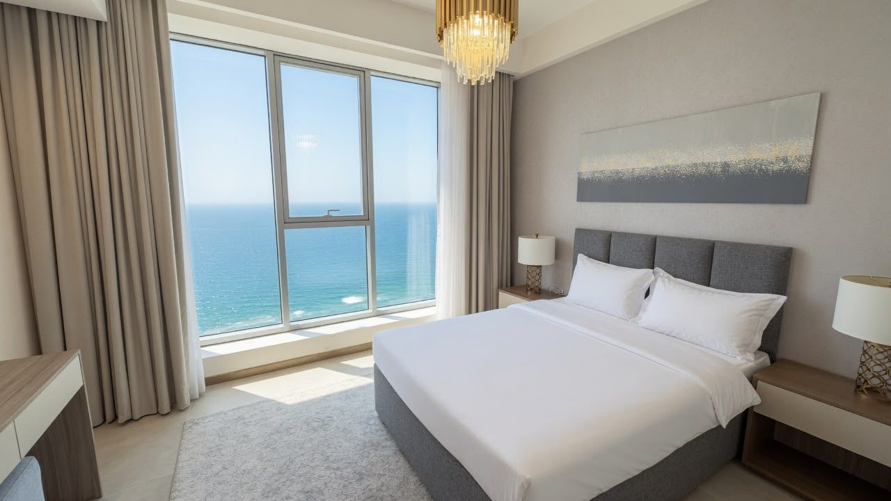 Three-Bedroom Apartment with Shared Wellness Facilities