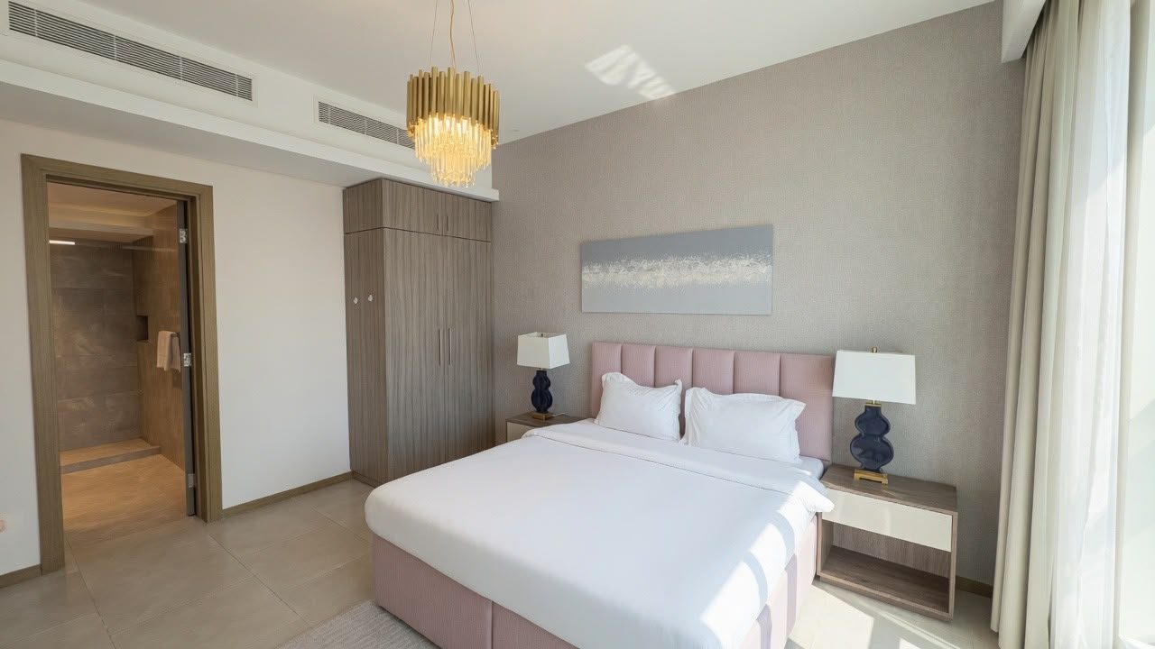 Three-Bedroom Apartment with Shared Wellness Facilities