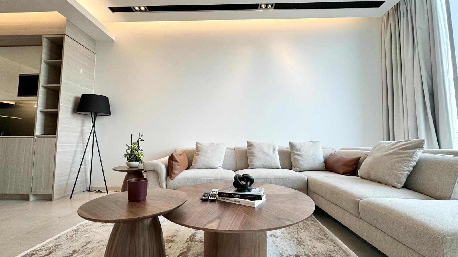 One-Bedroom Apartment with Dual Bathrooms