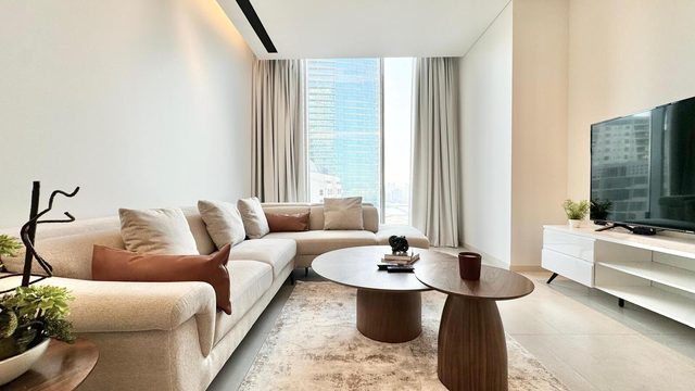 One-Bedroom Apartment with Dual Bathrooms